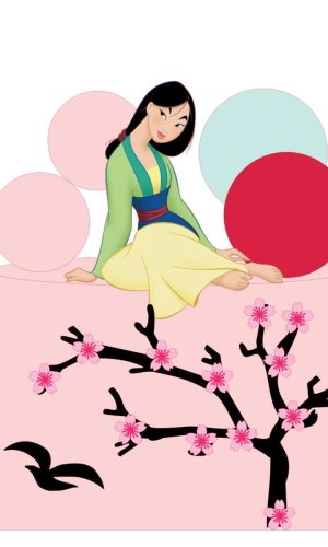 ARQUIVO DE CORTE TOPO DE BOLO Mulan
