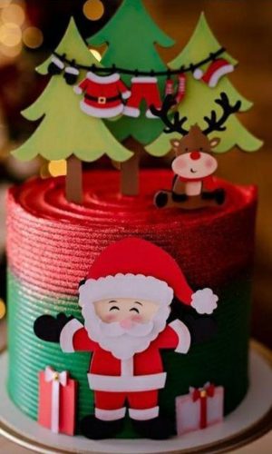 Arquivo de Corte Topo de Bolo Natal#2