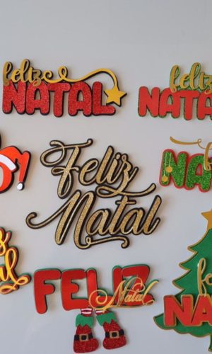 Arquivo de corte Topo de Bolo Natal STUDIO PDF