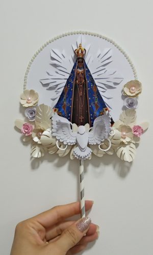 Arquivo de corte topo de bolo Nossa Senhora