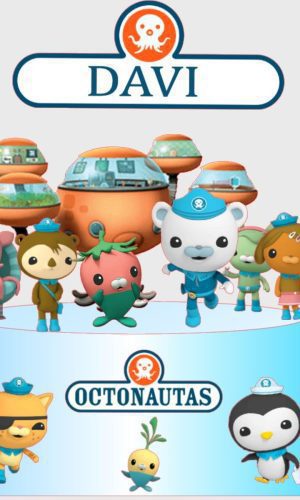 Arquivo de Corte Topo de Bolo Octonautas