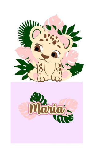 Arquivo de Corte Topo de Bolo Oncinha Baby Camadas