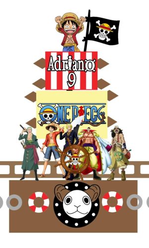 Arquivo de Corte Topo de Bolo One Piece