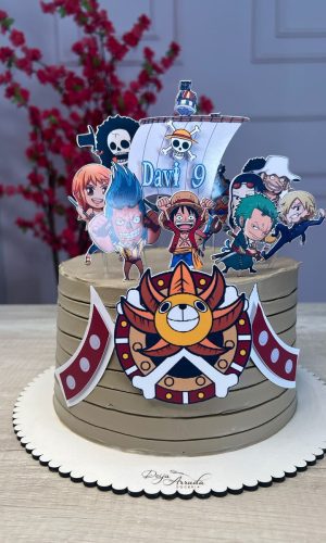 Arquivo de Corte Topo de Bolo One Piece