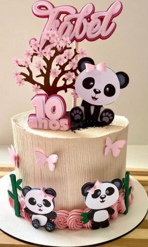 Arquivo de Corte Topo de Bolo Panda 2