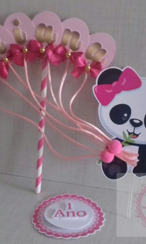 Arquivo de corte topo de bolo Panda