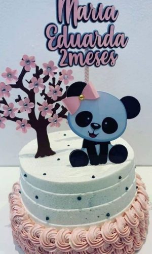 Arquivo de Corte Topo de Bolo Panda