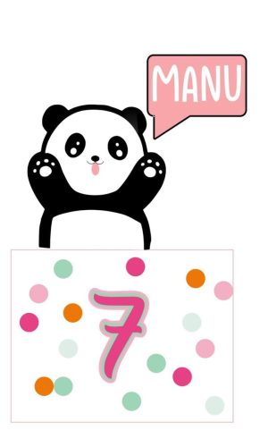 Arquivo de Corte Topo de Bolo Panda Camada 01