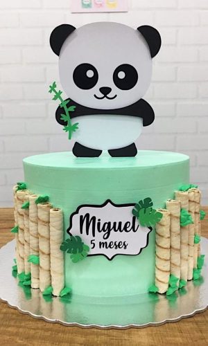 Arquivo De Corte Topo De Bolo panda