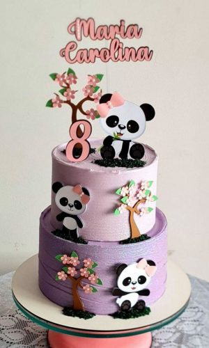 Arquivo de Corte Topo de Bolo Panda Studio