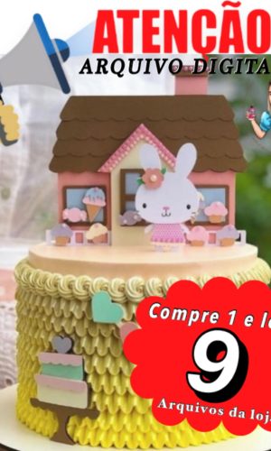 Arquivo de Corte Topo de Bolo - Pascoa (02)