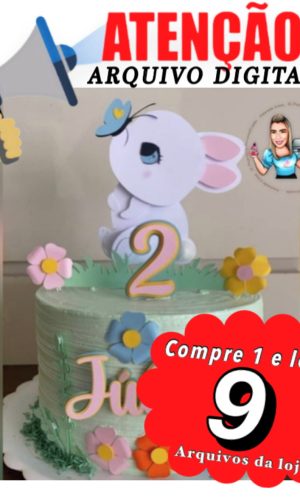 Arquivo de Corte Topo de Bolo - Pascoa (05)