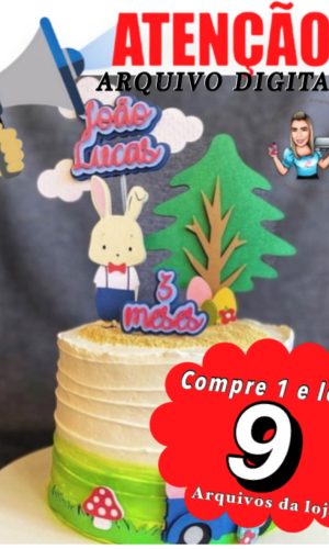 Arquivo de Corte Topo de Bolo - Pascoa (09)