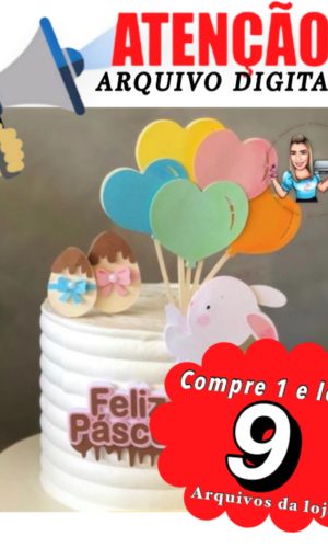 Arquivo de Corte Topo de Bolo - Pascoa (11)