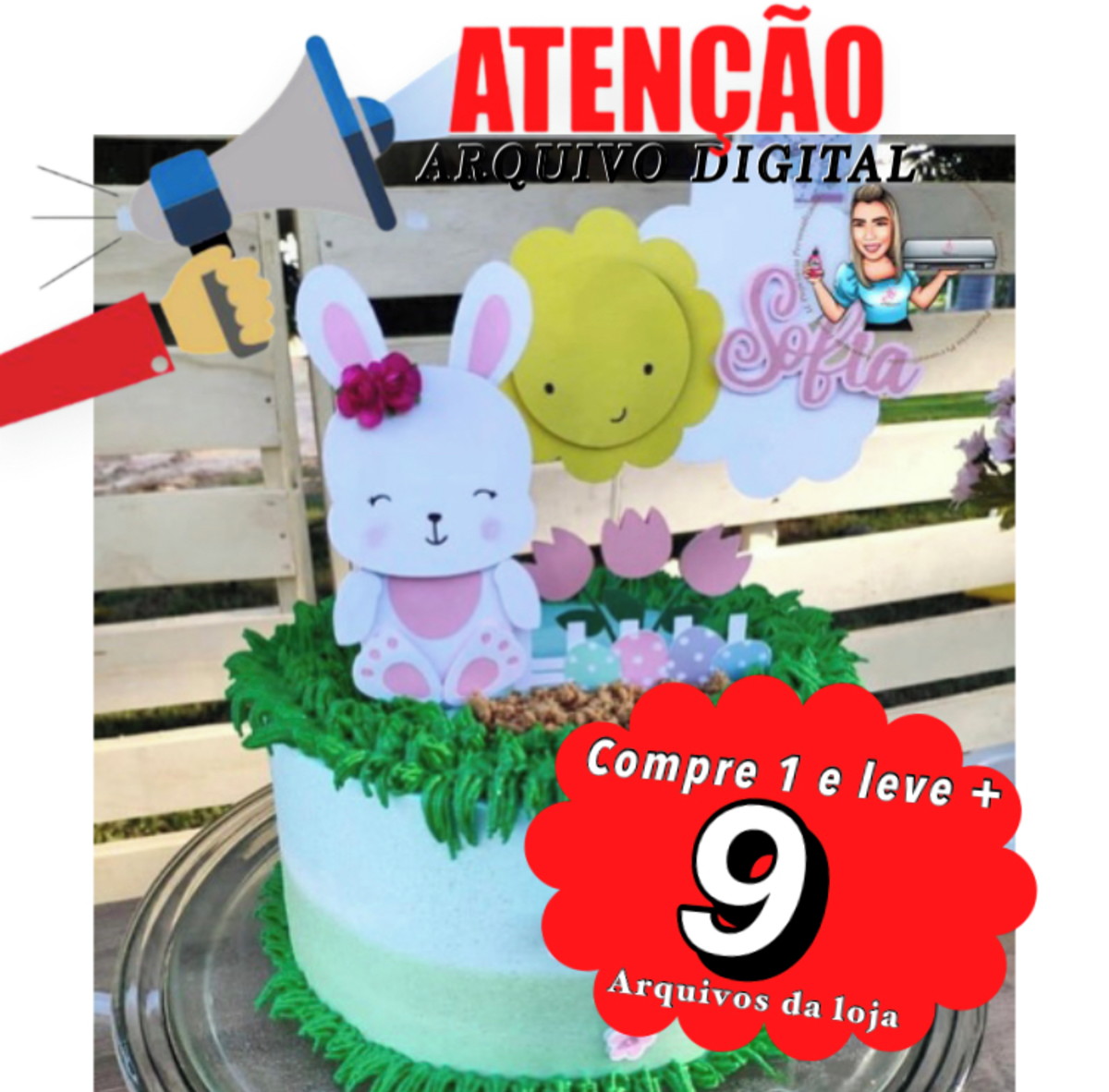 Arquivo de Corte Topo de Bolo - Pascoa (17)