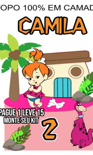 Arquivo de corte topo de bolo Pedrita STUDIO+14