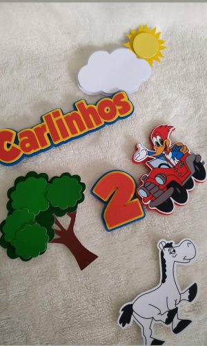 Arquivo De Corte Topo De Bolo Pica-pau Arvore Camadas