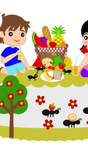 Arquivo de Corte Topo de Bolo PicNic