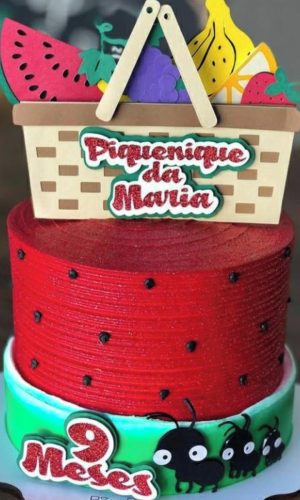 Arquivo de corte topo de bolo piquinique