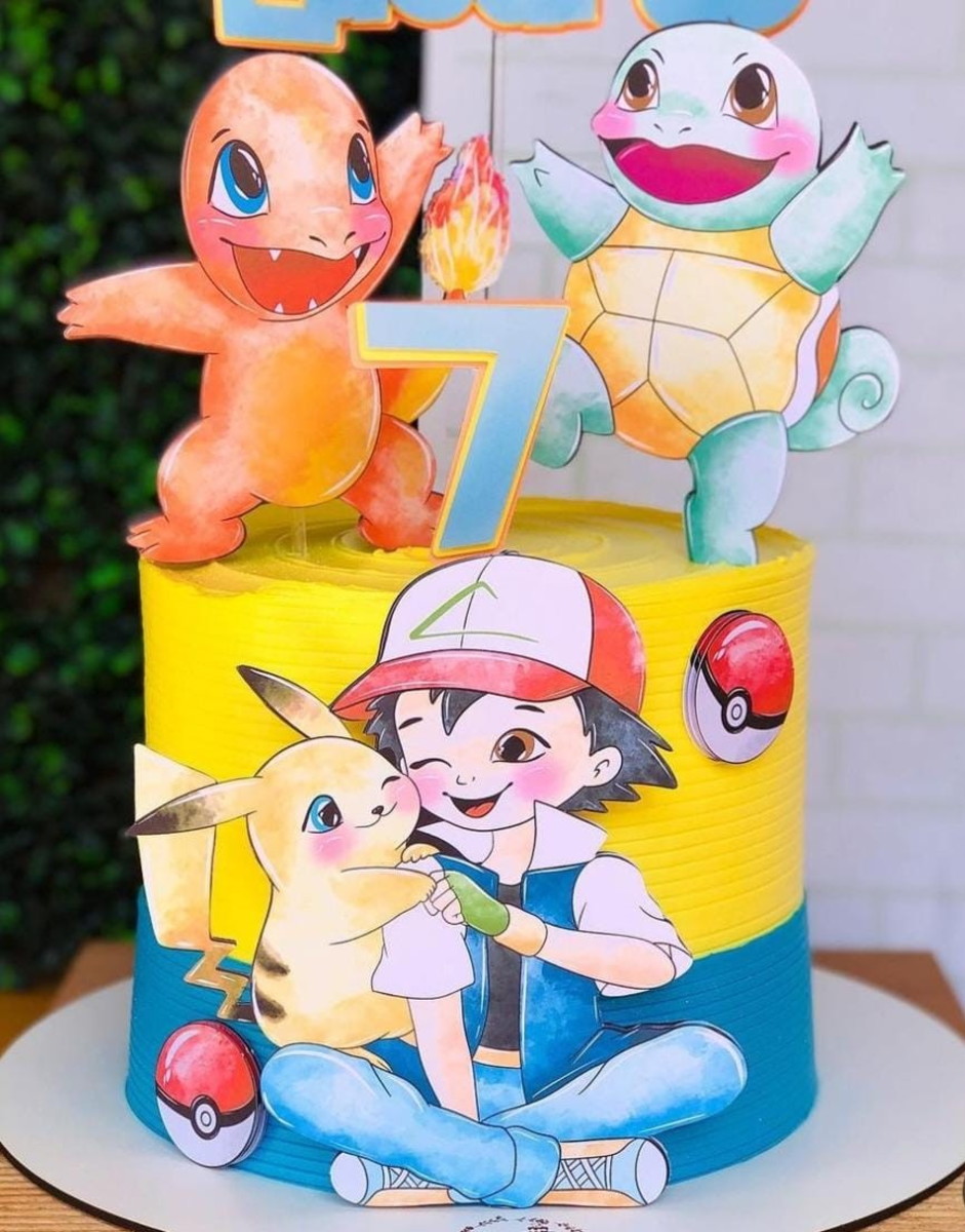 Arquivo de Corte Topo de Bolo Pokemón #1839#