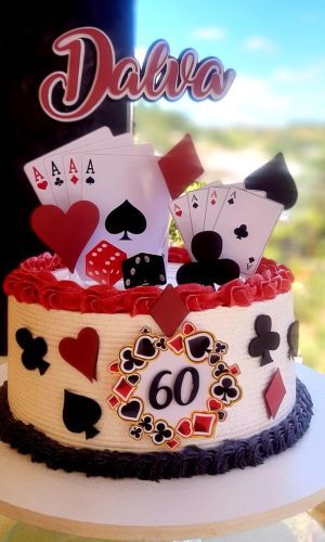 Arquivo de corte topo de bolo poker baralho cartas