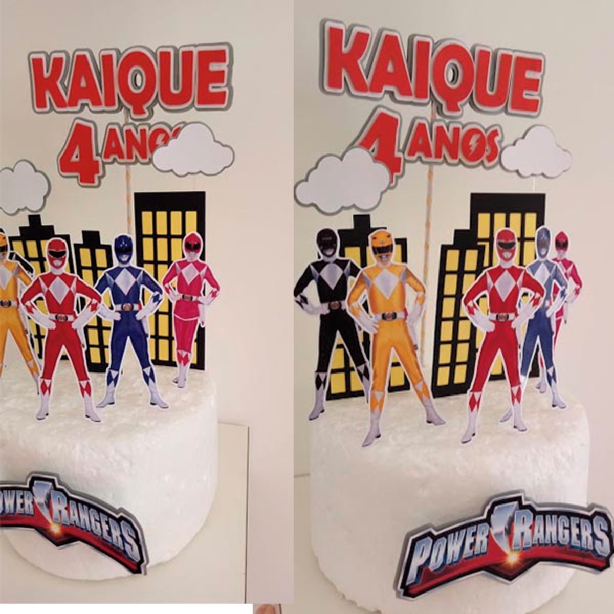 Arquivo de Corte Topo de Bolo Power Rangers + BRINDE - Imagem 3