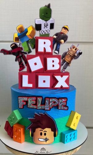 Arquivo de Corte Topo de Bolo Roblox 6 + Brinde