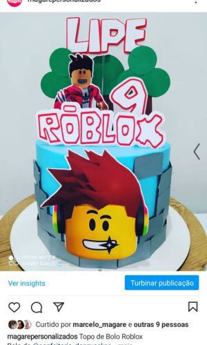 Arquivo de Corte Topo de Bolo Roblox