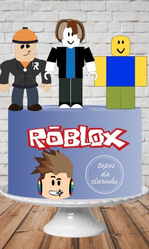 Arquivo de Corte Topo de Bolo Roblox Camada