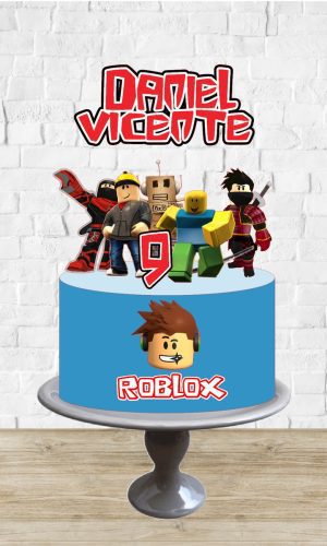 Arquivo de Corte Topo de Bolo Roblox Personagens