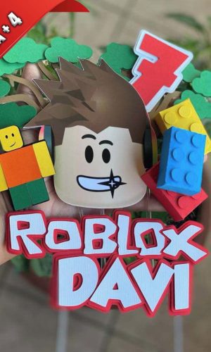Arquivo de Corte Topo de Bolo Roblox