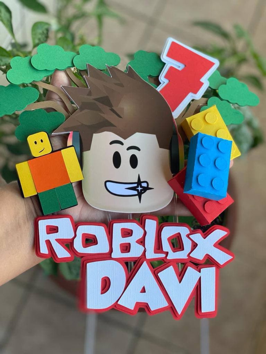 Arquivo de corte Topo de bolo Roblox STUDIO COD:2185