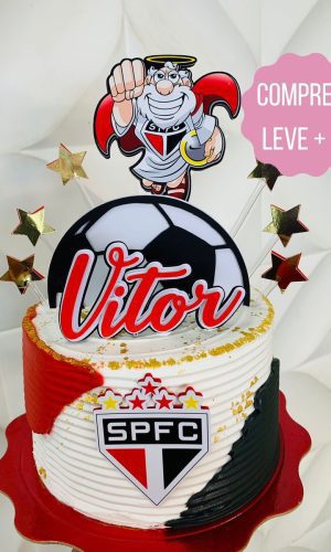 Arquivo de Corte Topo de Bolo São Paulo Futebol Clube