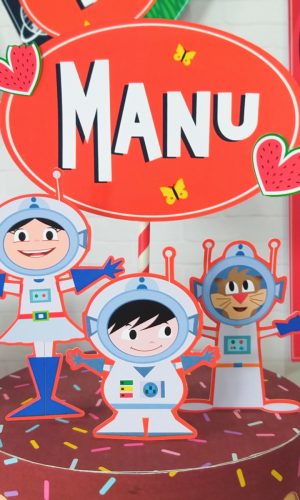 Arquivo de Corte topo de bolo Show da Luna 01 - Studio e PDF