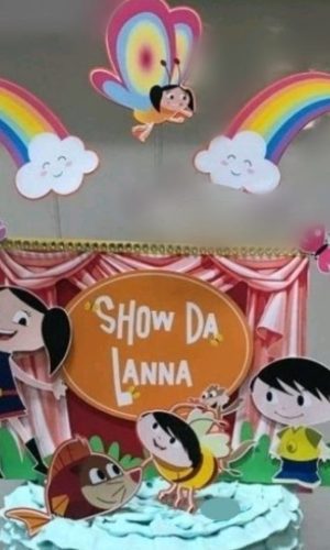 Arquivo de corte Topo de Bolo Show da Luna COD:. 1022