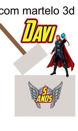 ARQUIVO DE CORTE TOPO DE BOLO thor