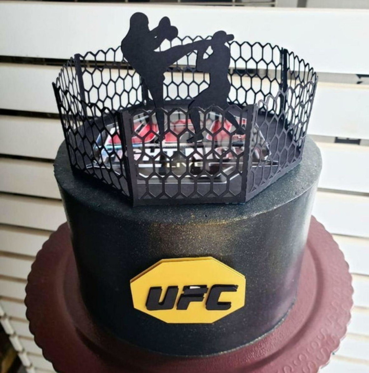 Arquivo de corte Topo de Bolo UFC STUDIO