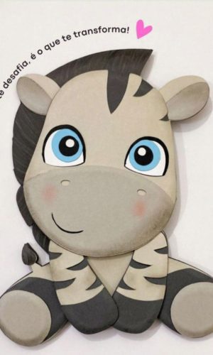 Arquivo de Corte Topo de Bolo Zebra