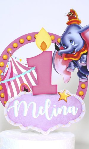 Arquivo de Corte Topo Dumbo Menina - Studio e PDF