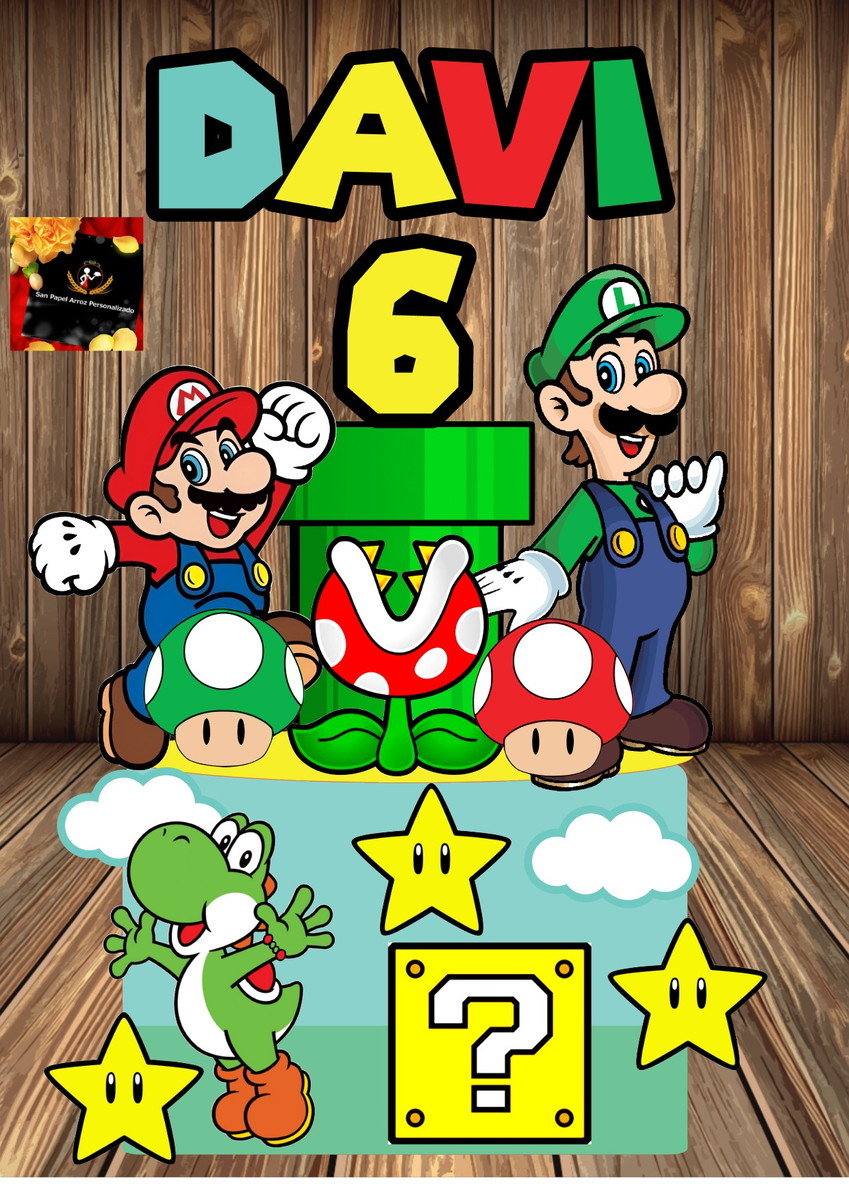 Arquivo de Corte Topo Mario