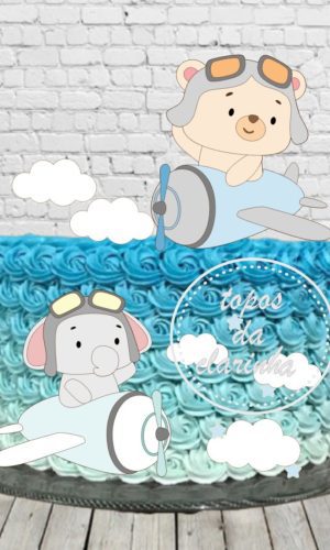 Arquivo de Corte Topo o Elefante Eo Urso Camada