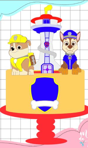 Arquivo de Corte: Topo Patrulha Canina Menino 005