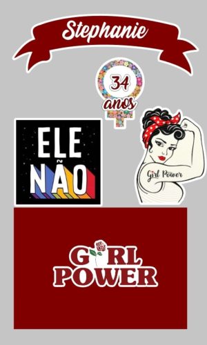 Kit Arquivos de Corte Girl Power, Covid e Jogo do Bicho