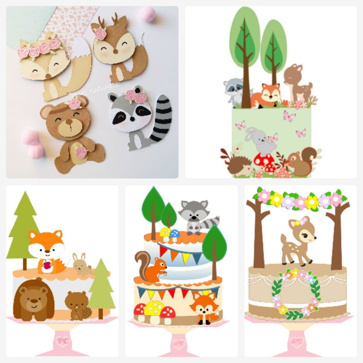 Arquivo De Corte Topos Animais Do Bosque Studio