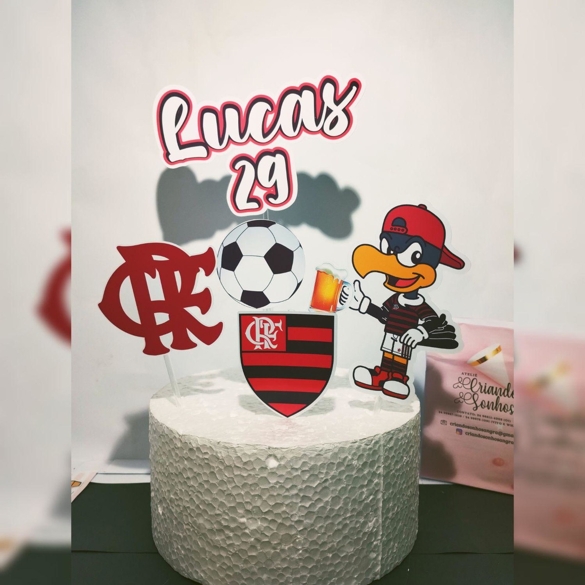 Arquivo de Corte Topper Time de Futebol Flamengo