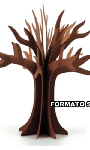 Arquivo De Corte Arvore 3d Envelhecida Outono
