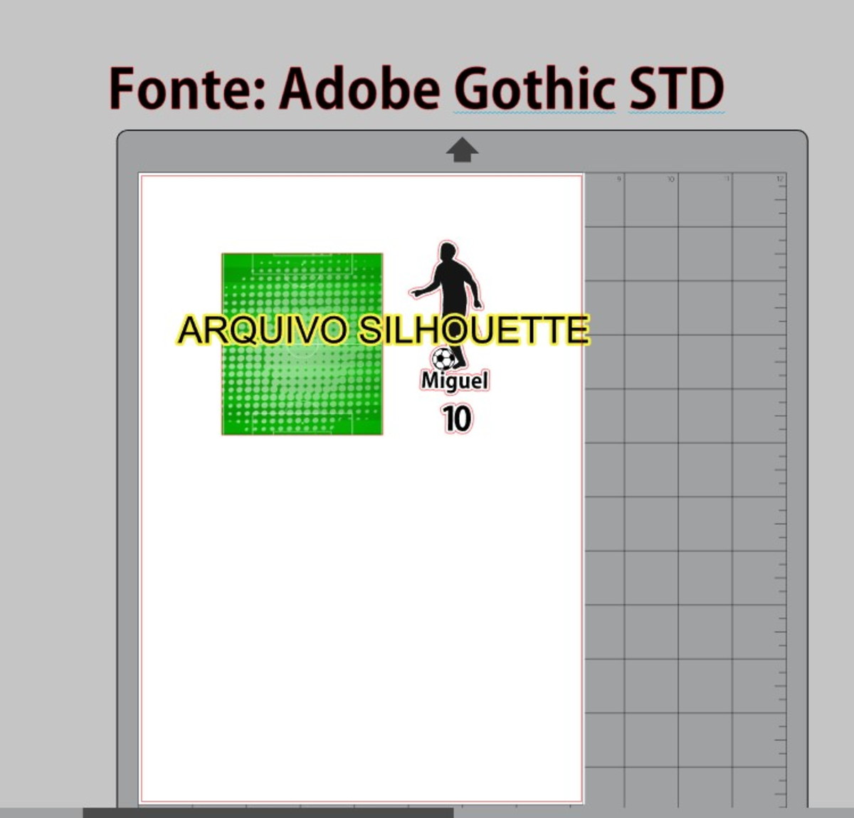 Combo + Arquivo de Corte - Tubete Futebol - Imagem 4