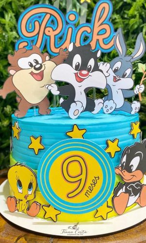 Arquivo de topo de bolo baby looney tunes