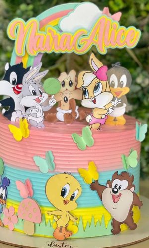 Arquivo de topo de bolo baby looney tunes