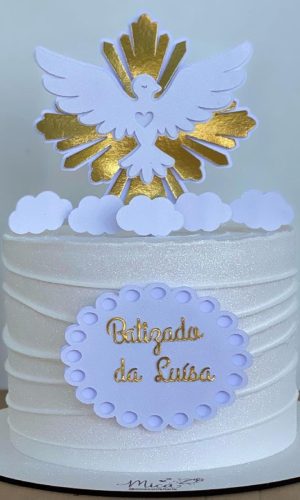 Arquivo de topo de bolo batizado